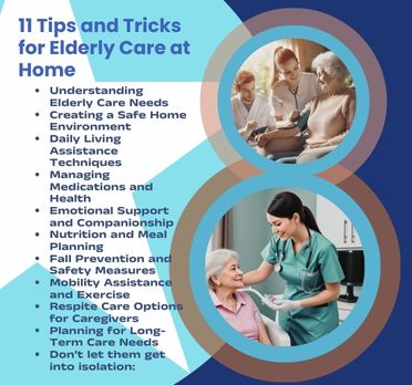 11 Tips and Tricks for Elderly Care at Home